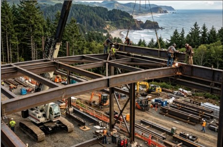 Industrial Steel Construction in Oregon: Building Strength and Reliability for Modern Infrastructure