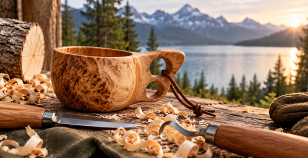 Kuksa Carving: How to Make a Traditional Wooden Cup