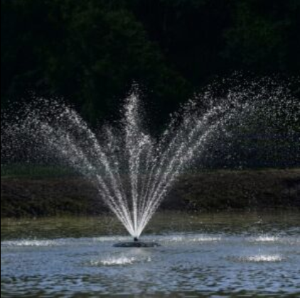 How a 3/4 HP Pond Fountain Improves Water Quality and Circulation